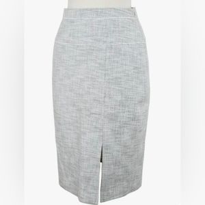Club Monaco Women's Incah Skirt Jupe Black and White Weave Straight Fit,…